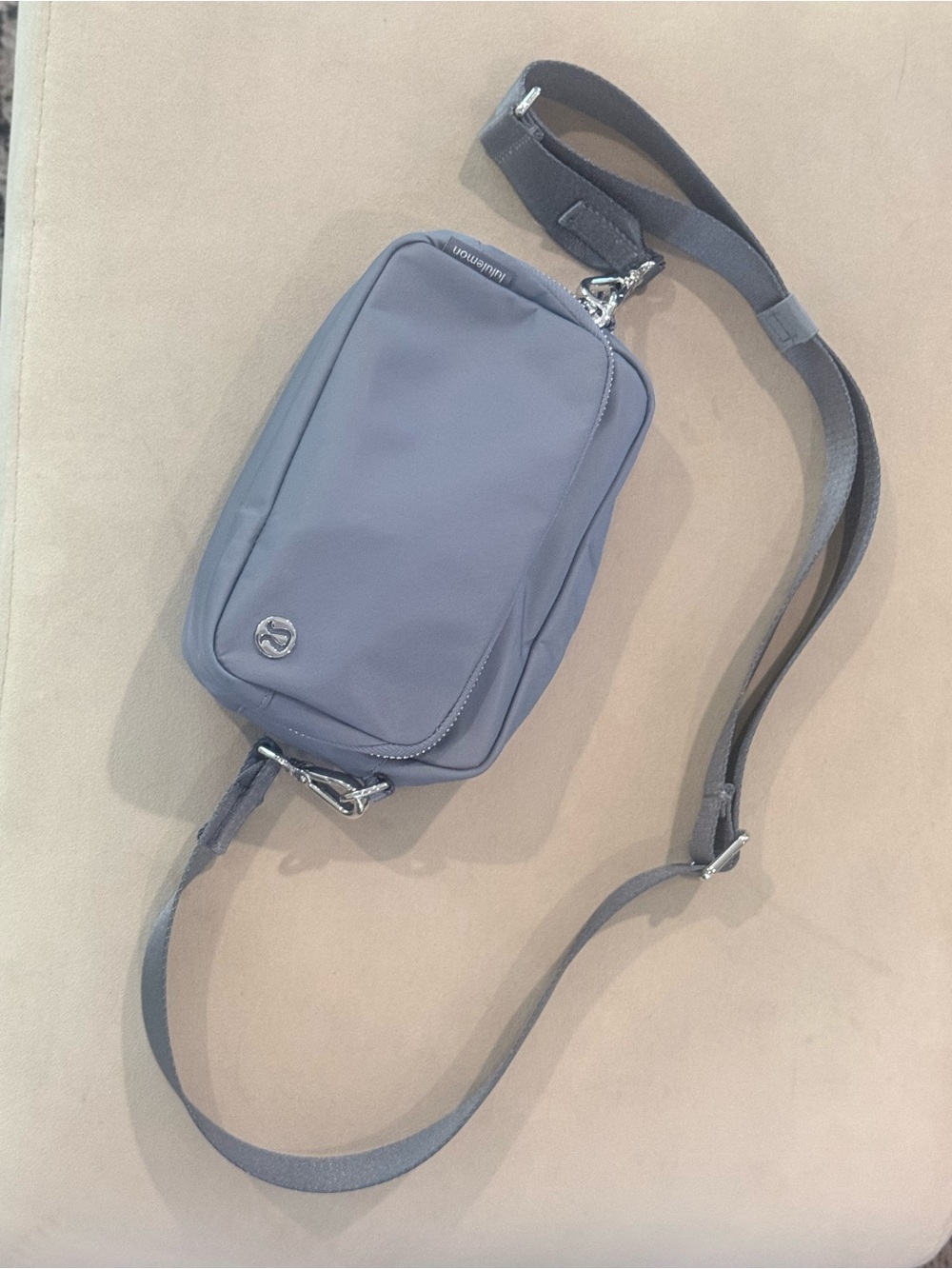 Lululemon Gray Sling Belt Bag